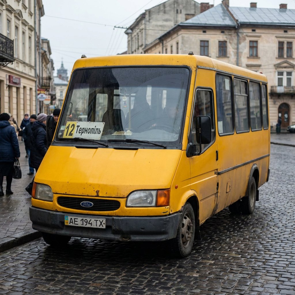 12 маршрутка тернопіль