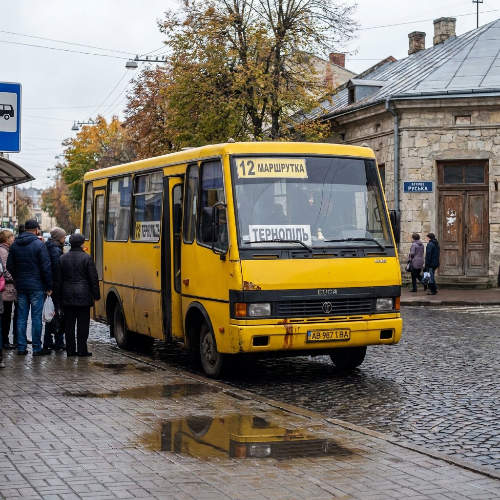 12 маршрутка тернопіль