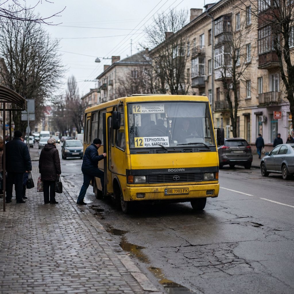 12 маршрутка тернопіль