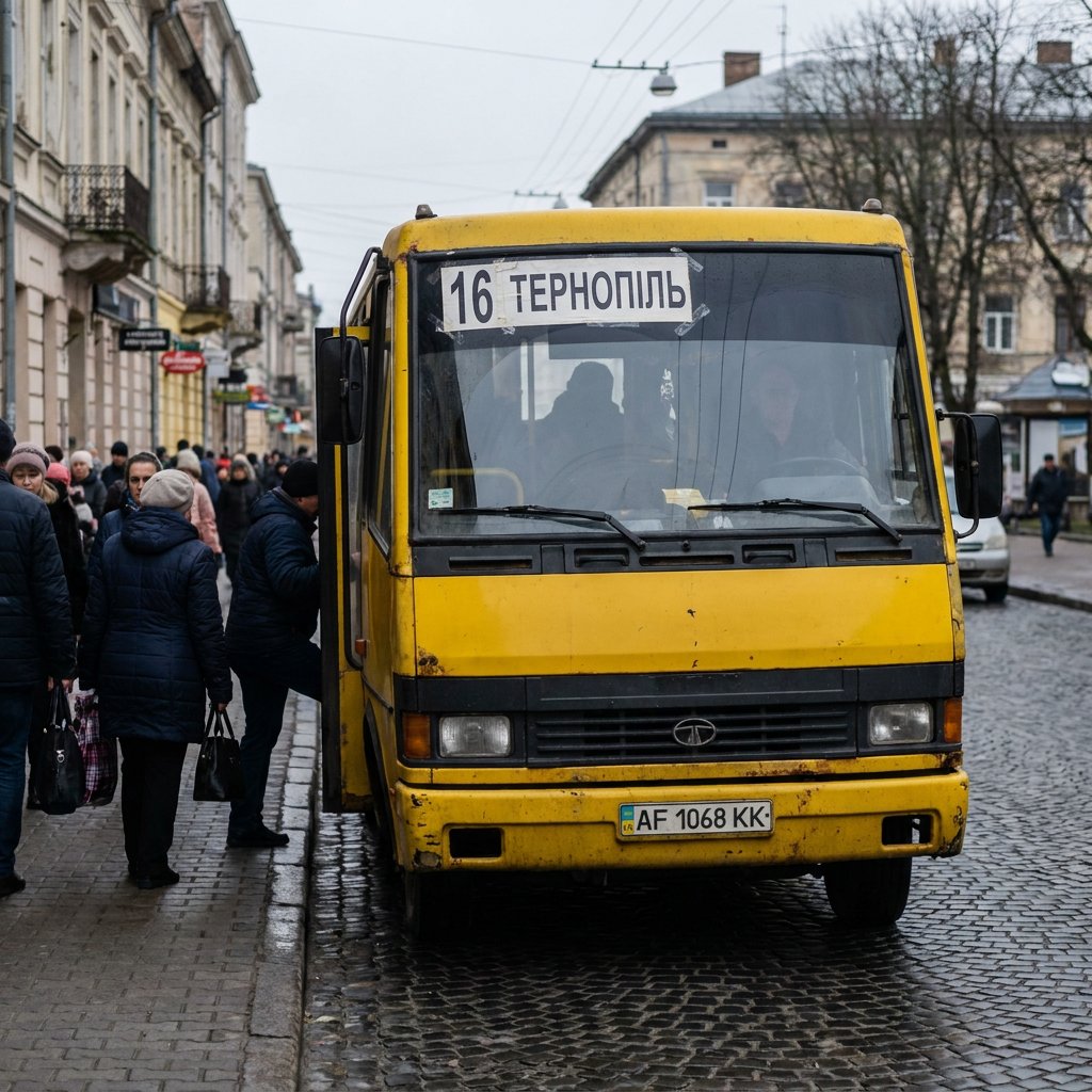 16 маршрутка тернопіль