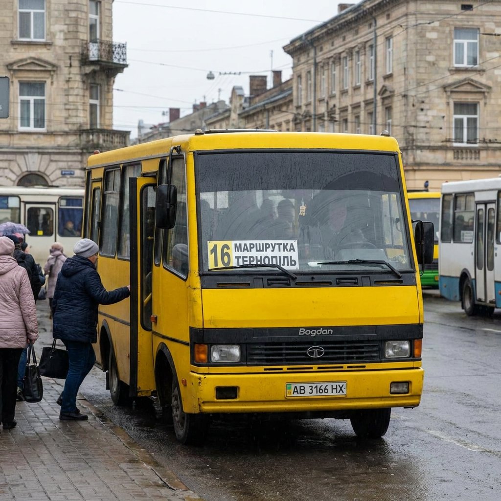 16 маршрутка тернопіль