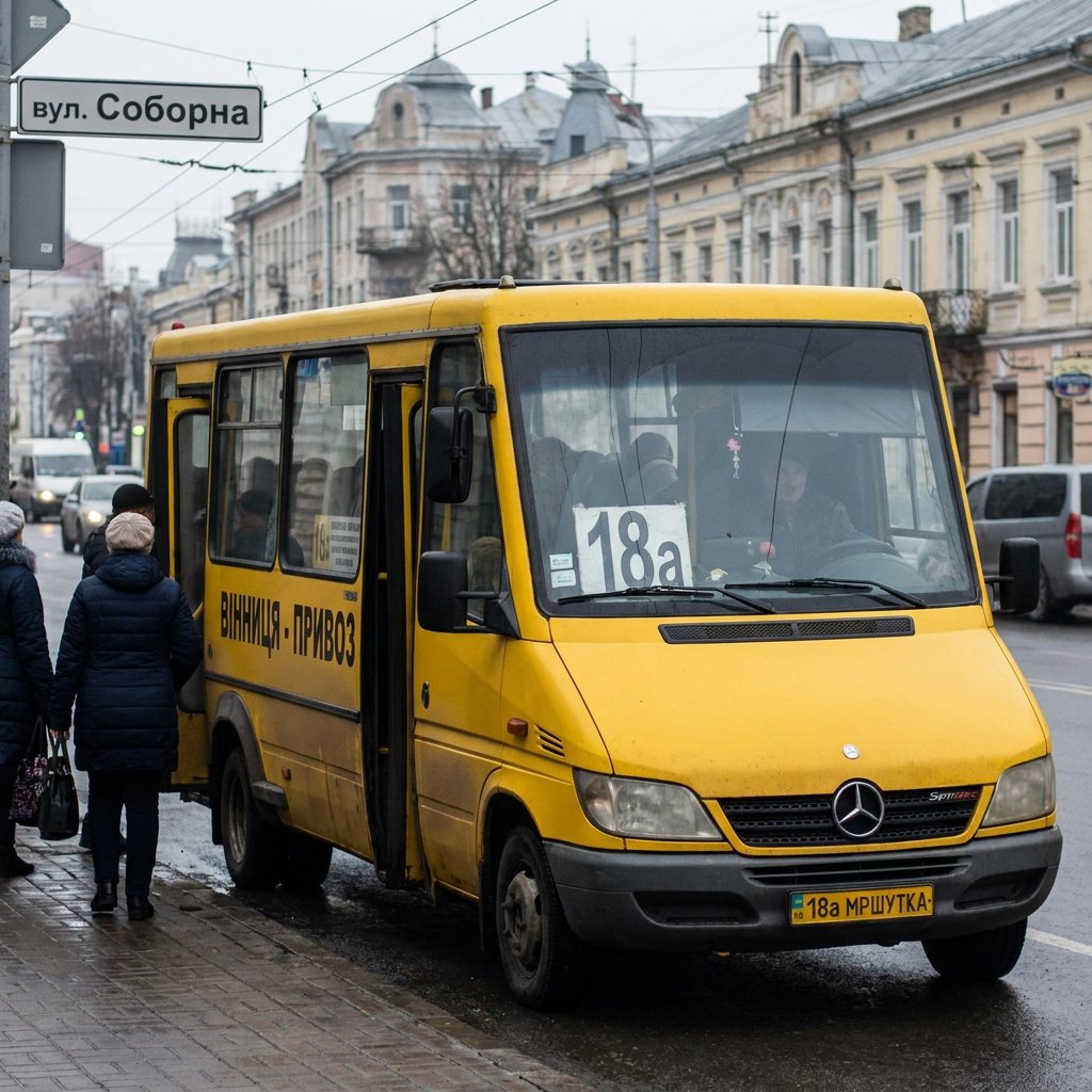 18а маршрутка вінниця