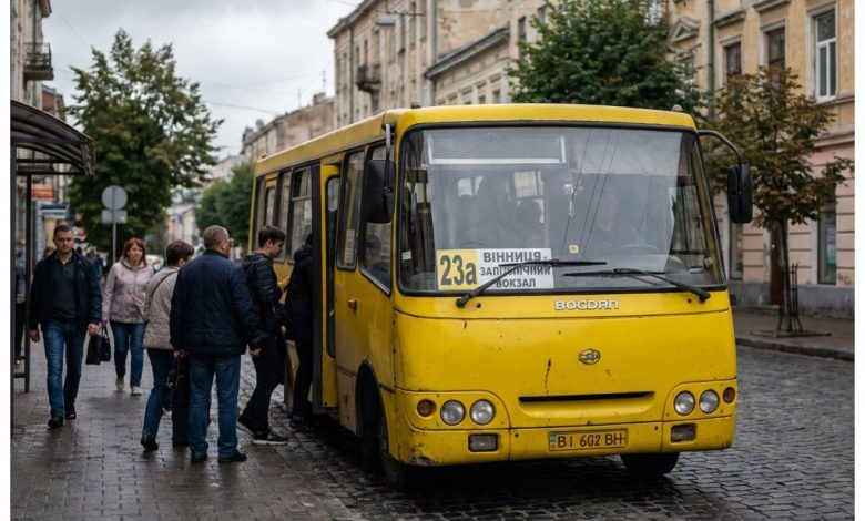 23а маршрутка вінниця
