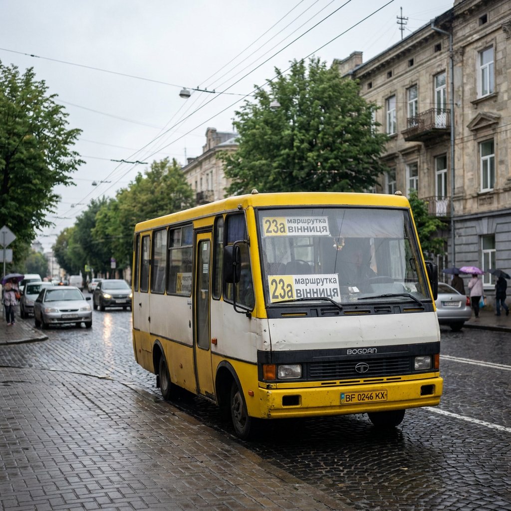 23а маршрутка вінниця