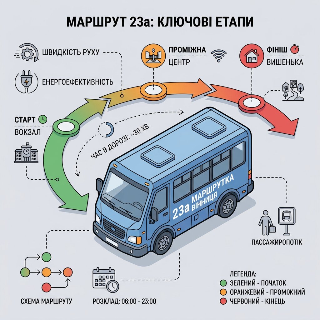 23а маршрутка вінниця