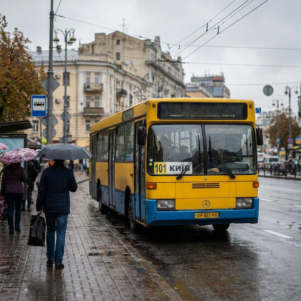 Автобус 101 Київ: графік роботи та маршрут