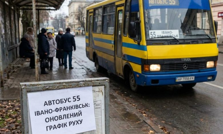 Автобус 55 Івано-Франківськ: оновлений графік руху