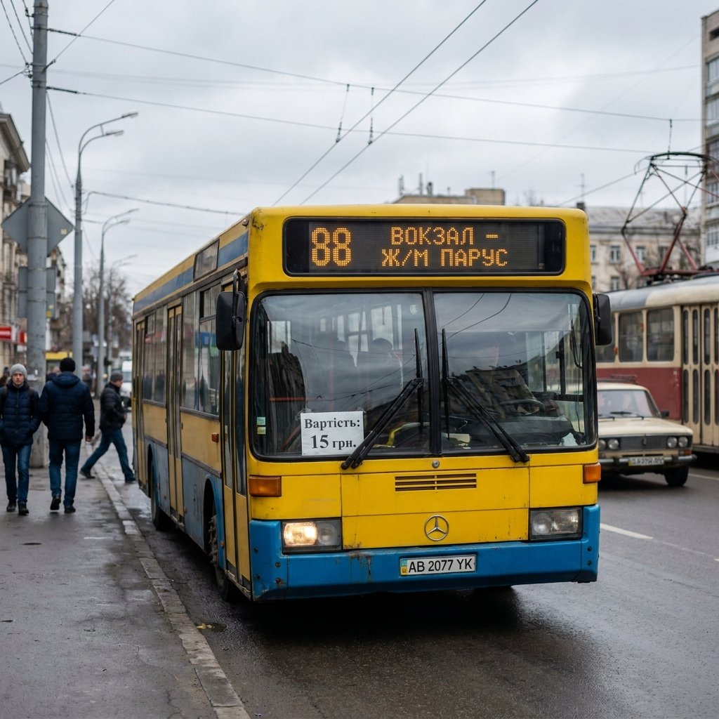 Автобус 88 Дніпро: маршрут руху та вартість