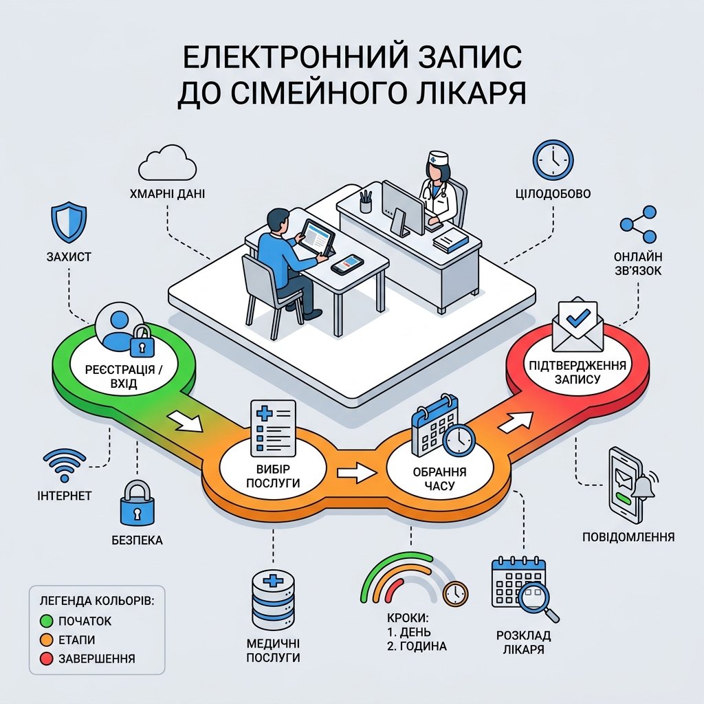 електронний запис до сімейного лікаря