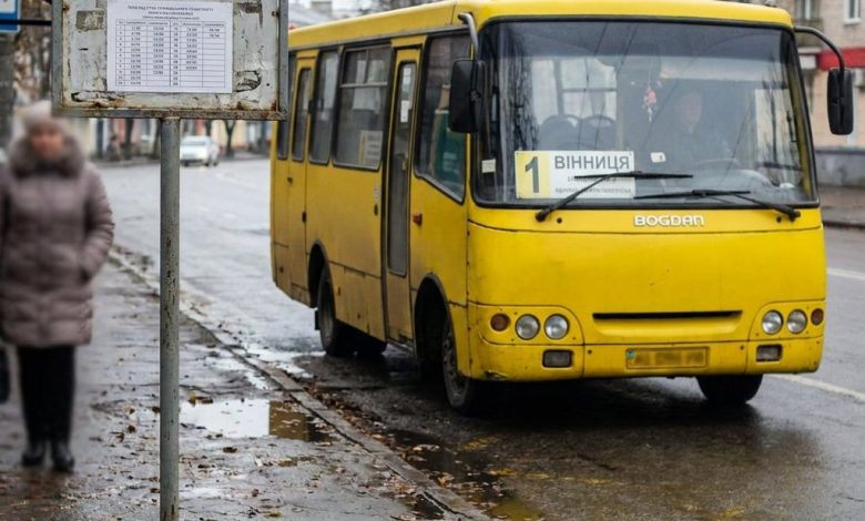 Маршрутка 1 Вінниця: розклад руху громадського транспорту