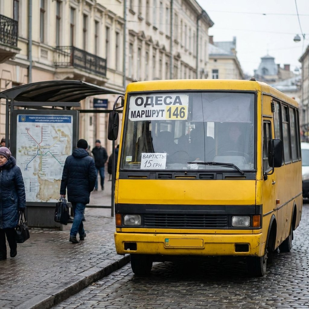 Маршрутка 146 Одеса: вартість проїзду та зупинки