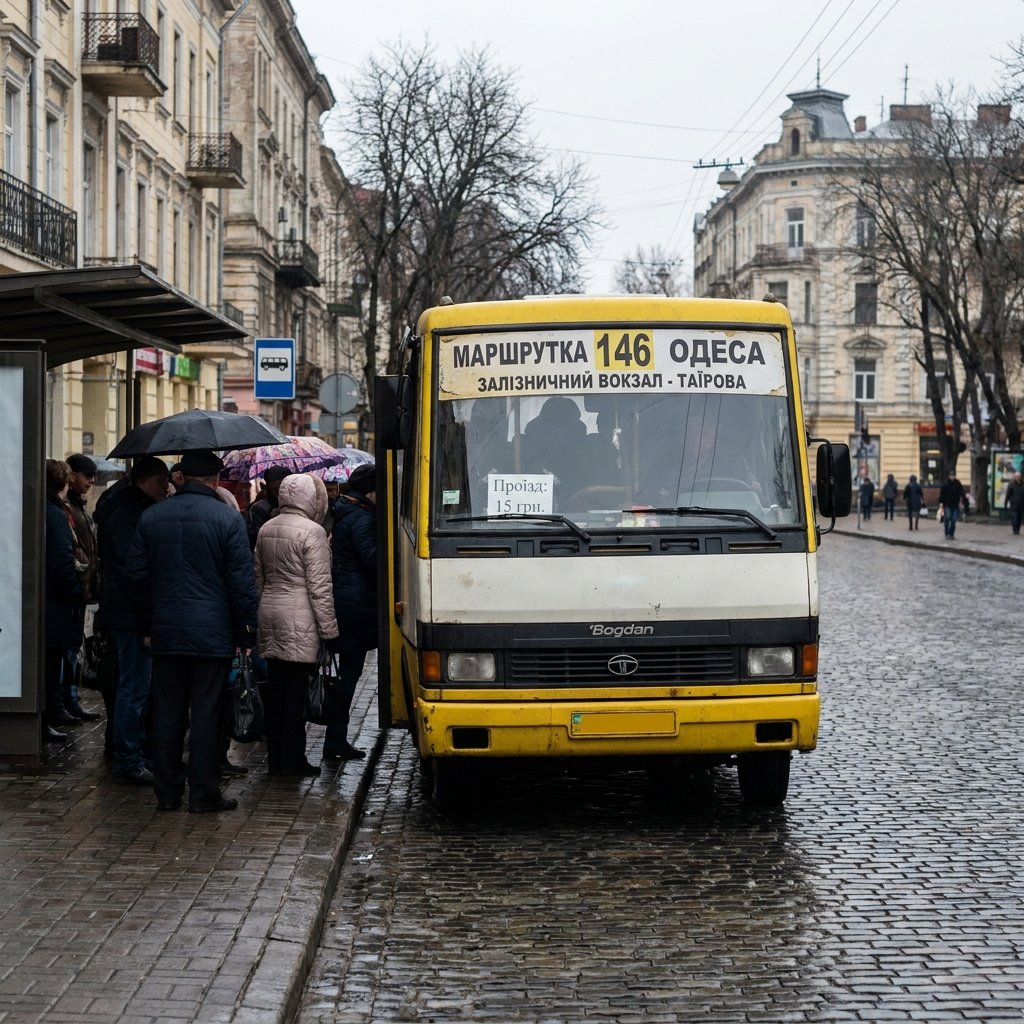 Маршрутка 146 Одеса: вартість проїзду та зупинки