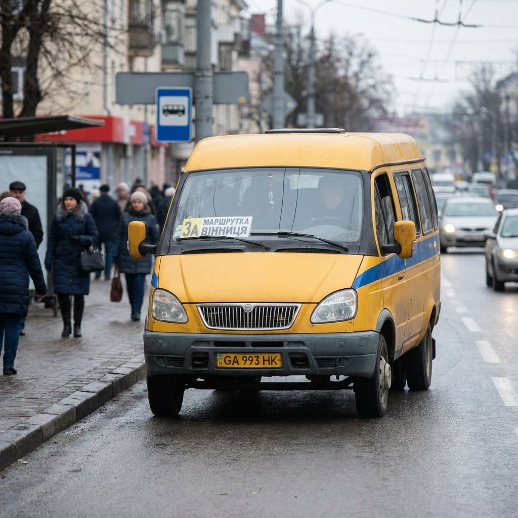 маршрутка 3а вінниця