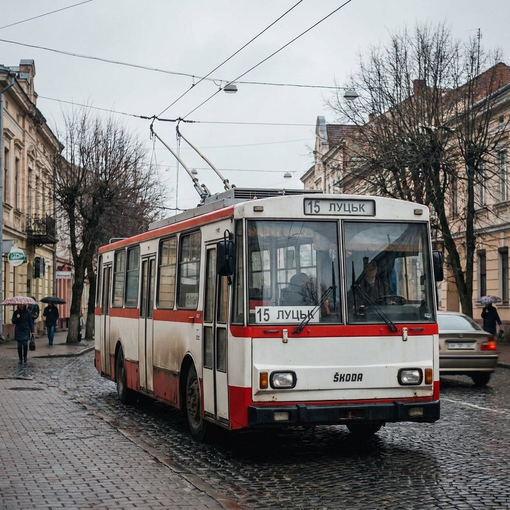 тролейбус 15 луцьк
