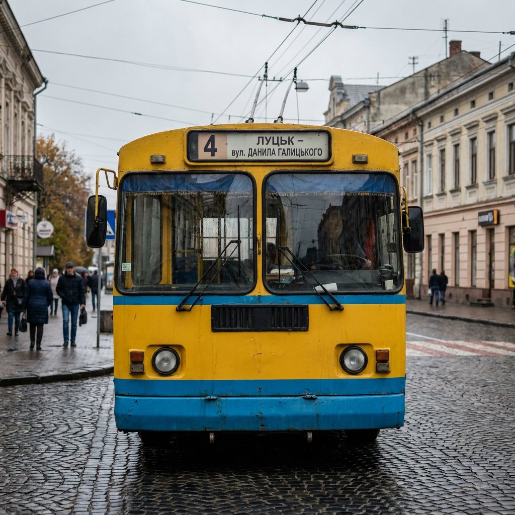 тролейбус 4 луцьк