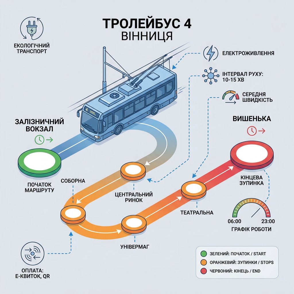 тролейбус 4 вінниця