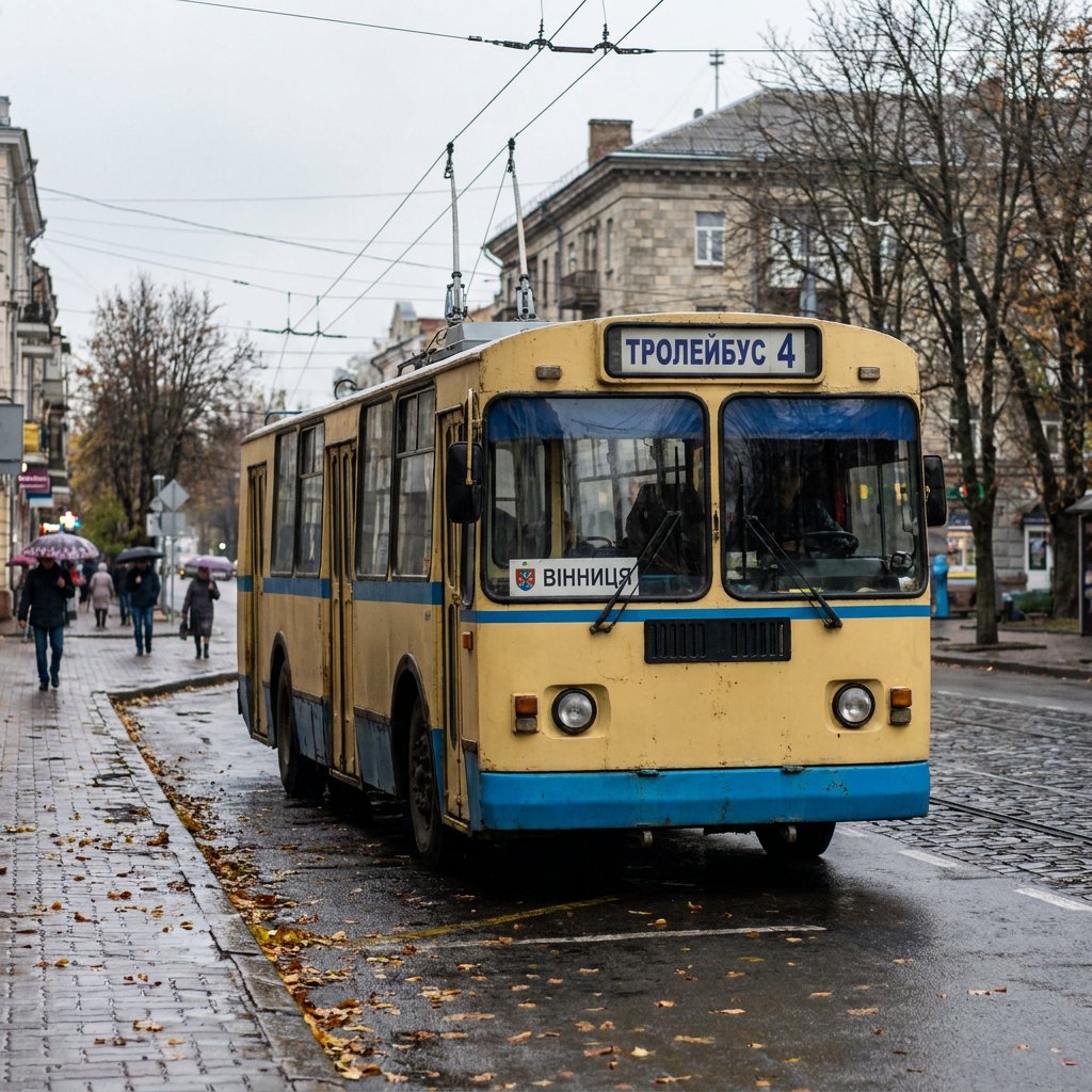 тролейбус 4 вінниця