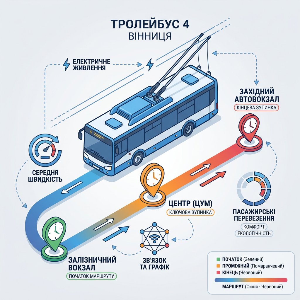 тролейбус 4 вінниця